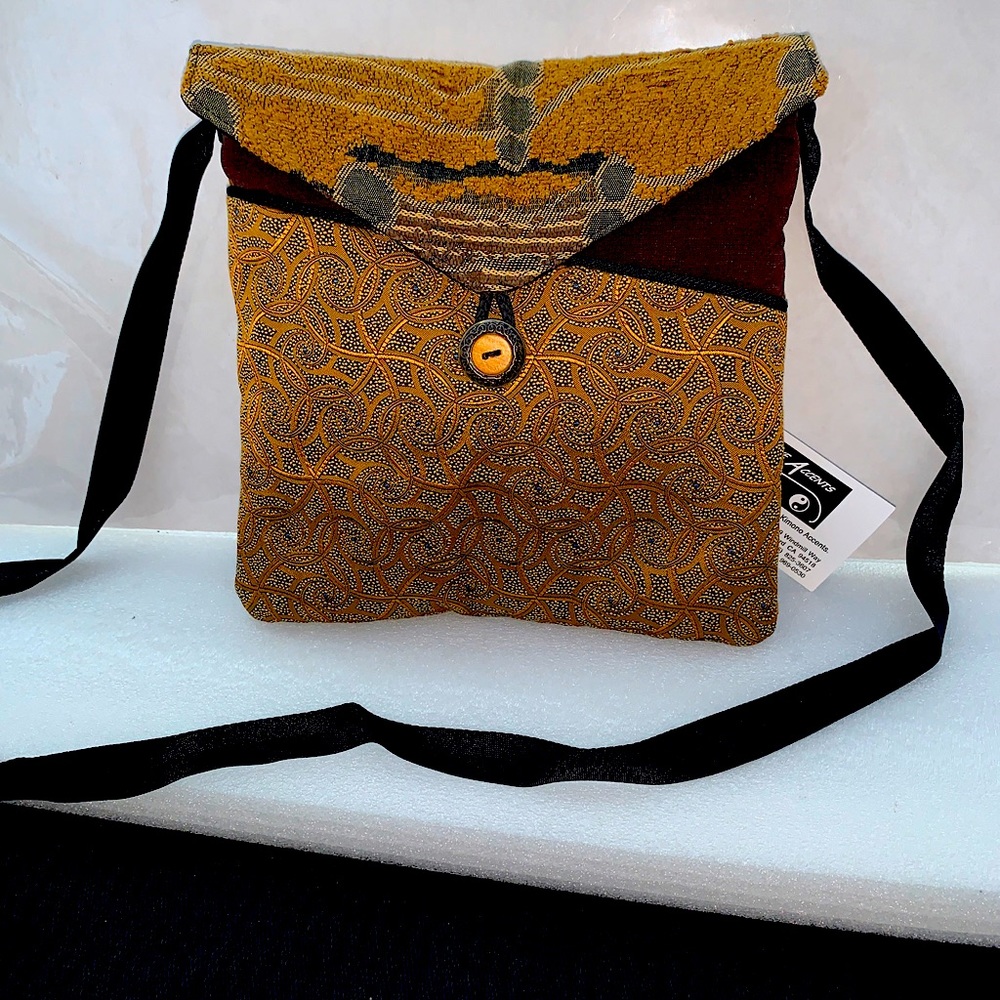 Woman Purse Handmade Tapestry Made In USA